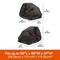 Modern Leisure Chalet Zero-Turn & Riding Lawnmower Cover, Fits Decks up to 62 in., 82 in. Lx5 in. Wx47 in. H, Black 3042 - alternate 9